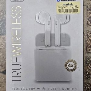 Sentry True Wireless Bluetooth Earbuds - White